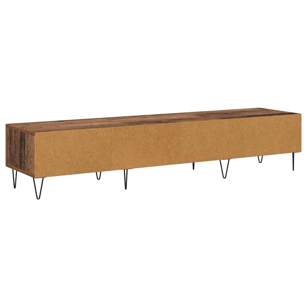 Televizní Skříň 150 X 36 X 30 Cm Staré Dřevo Kompozitní Dřevo