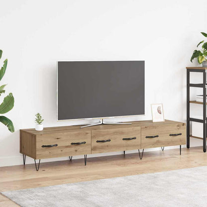 Televizní Skříň 150 X 36 X 30 Cm Dub Artisan Kompozitní Dřevo