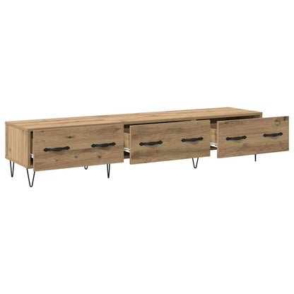 Televizní Skříň 150 X 36 X 30 Cm Dub Artisan Kompozitní Dřevo