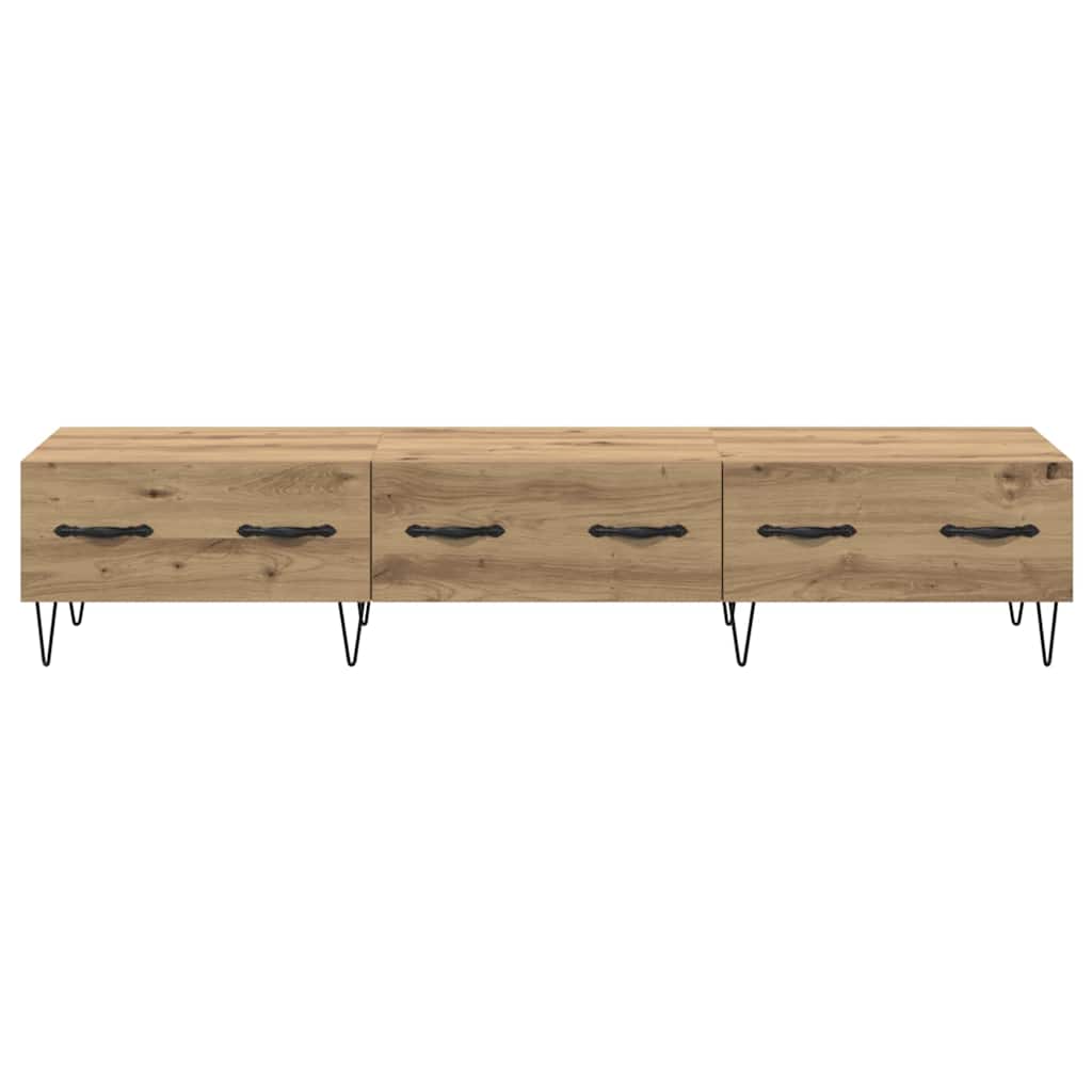 Televizní Skříň 150 X 36 X 30 Cm Dub Artisan Kompozitní Dřevo