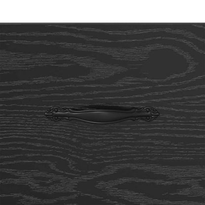 Televizní Skříň 150 X 36 X 30 Cm Černý Dub Kompozitní Dřevo