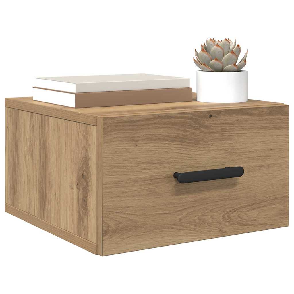 Noční Skříňka 2 Ks 35 X 35 X 20 Cm Kompozitní Dřevo