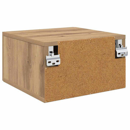Noční Skříňka Dub Artisan 35 X 35 X 20 Cm Kompozitní Dřevo