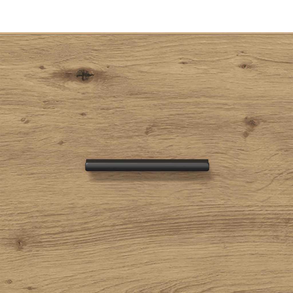 Noční Skříňka 2 Ks Dub Artisan 35 X 35 X 20 Cm Kompozitní Dřevo