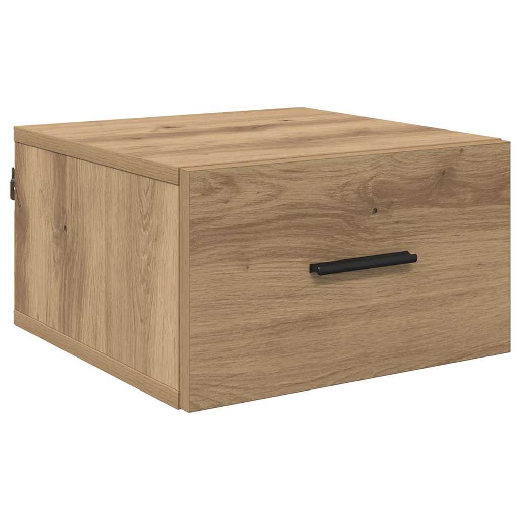 Noční Skříňka 2 Ks Dub Artisan 35 X 35 X 20 Cm Kompozitní Dřevo
