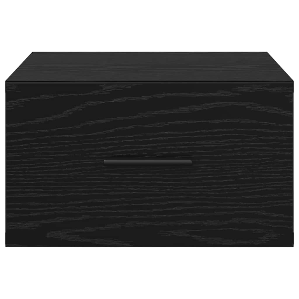 Noční Skříňka 2 Ks Černý Dub 35 X 35 X 20 Cm Kompozitní Dřevo