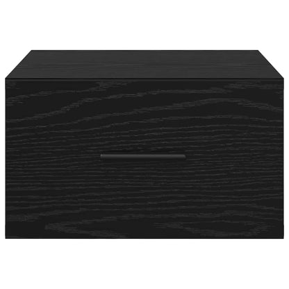 Noční Skříňka 2 Ks Černý Dub 35 X 35 X 20 Cm Kompozitní Dřevo