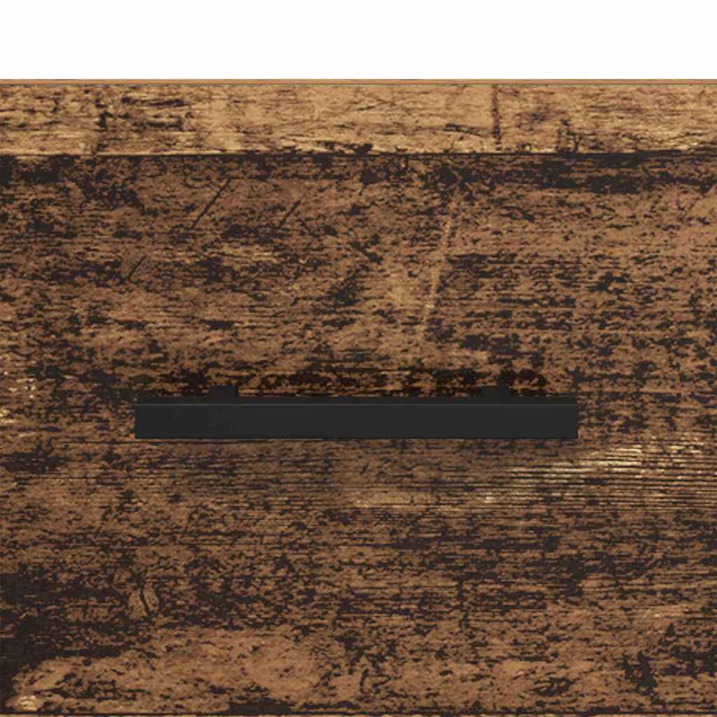 Noční Skříňka 35 X 35 X 20 Cm Kompozitní Dřevo Staré Dřevo
