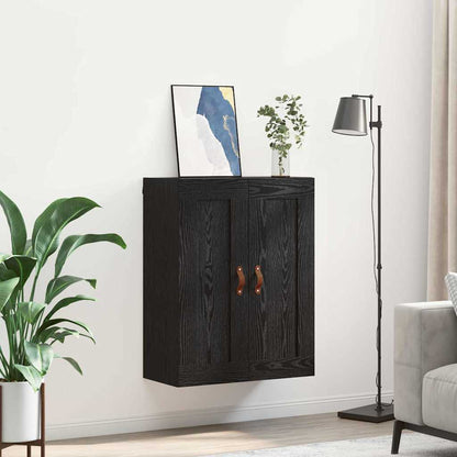 Nástěnná Skříňka Černý Dub 69,5 X 34 X 90 Cm Kompozitní Dřevo