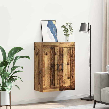 Nástěnná Skříňka Staré Dřevo 69,5 X 34 X 90 Cm Kompozitní Dřevo
