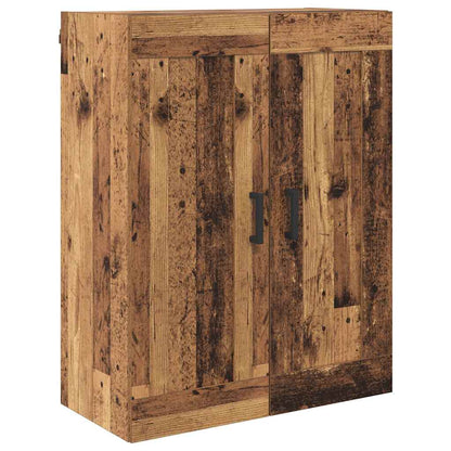 Nástěnná Skříňka Staré Dřevo 69,5 X 34 X 90 Cm Kompozitní Dřevo