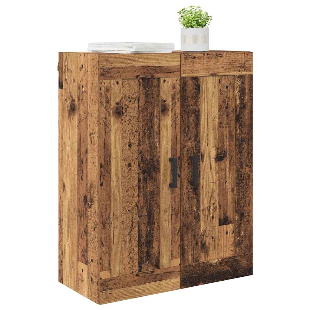 Nástěnná Skříňka Staré Dřevo 69,5 X 34 X 90 Cm Kompozitní Dřevo