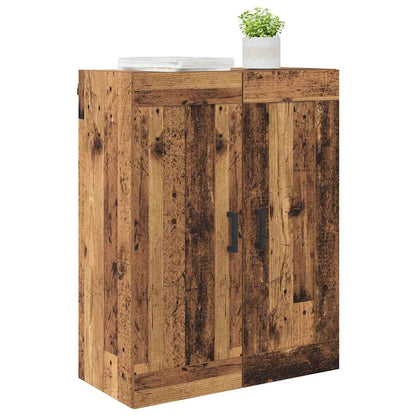 Nástěnná Skříňka Staré Dřevo 69,5 X 34 X 90 Cm Kompozitní Dřevo