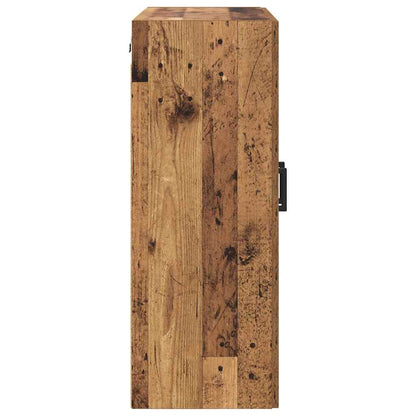 Nástěnná Skříňka Staré Dřevo 69,5 X 34 X 90 Cm Kompozitní Dřevo