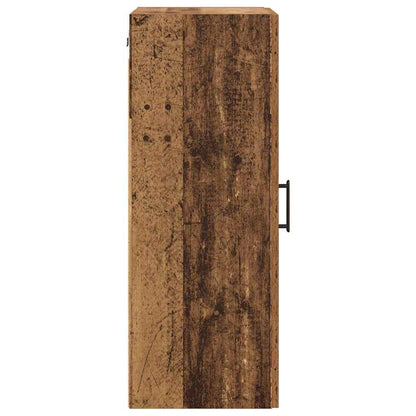 Nástěnná Skříňka Staré Dřevo 34,5 X 34 X 90 Cm Kompozitní Dřevo