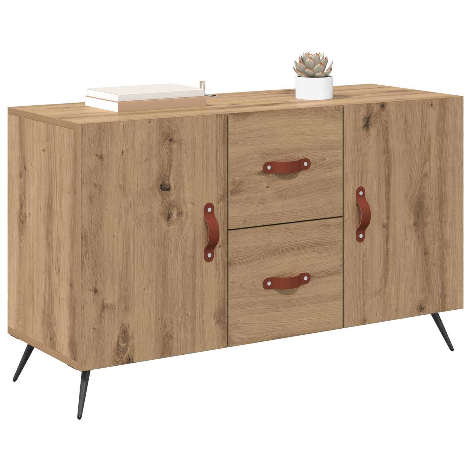Servírovací Skříň Artisanový Dub 100 X 36 X 60 Cm