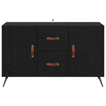 Servírovací Skříň Černý Dub 100 X 36 X 60 Cm Kompozitní Dřevo