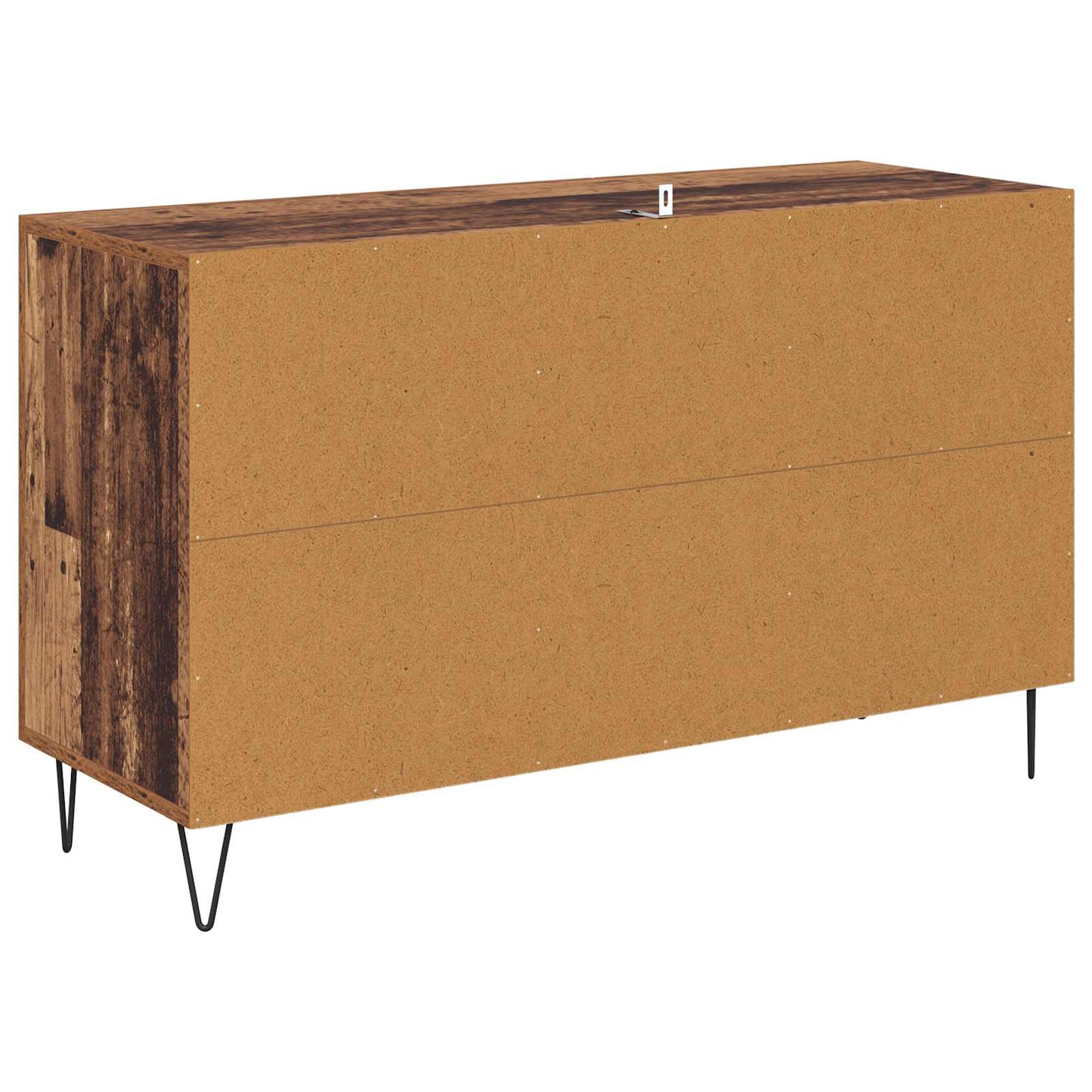 Servírovací Skříň Staré Dřevo 100 X 36 X 60 Cm Kompozitní Dřevo