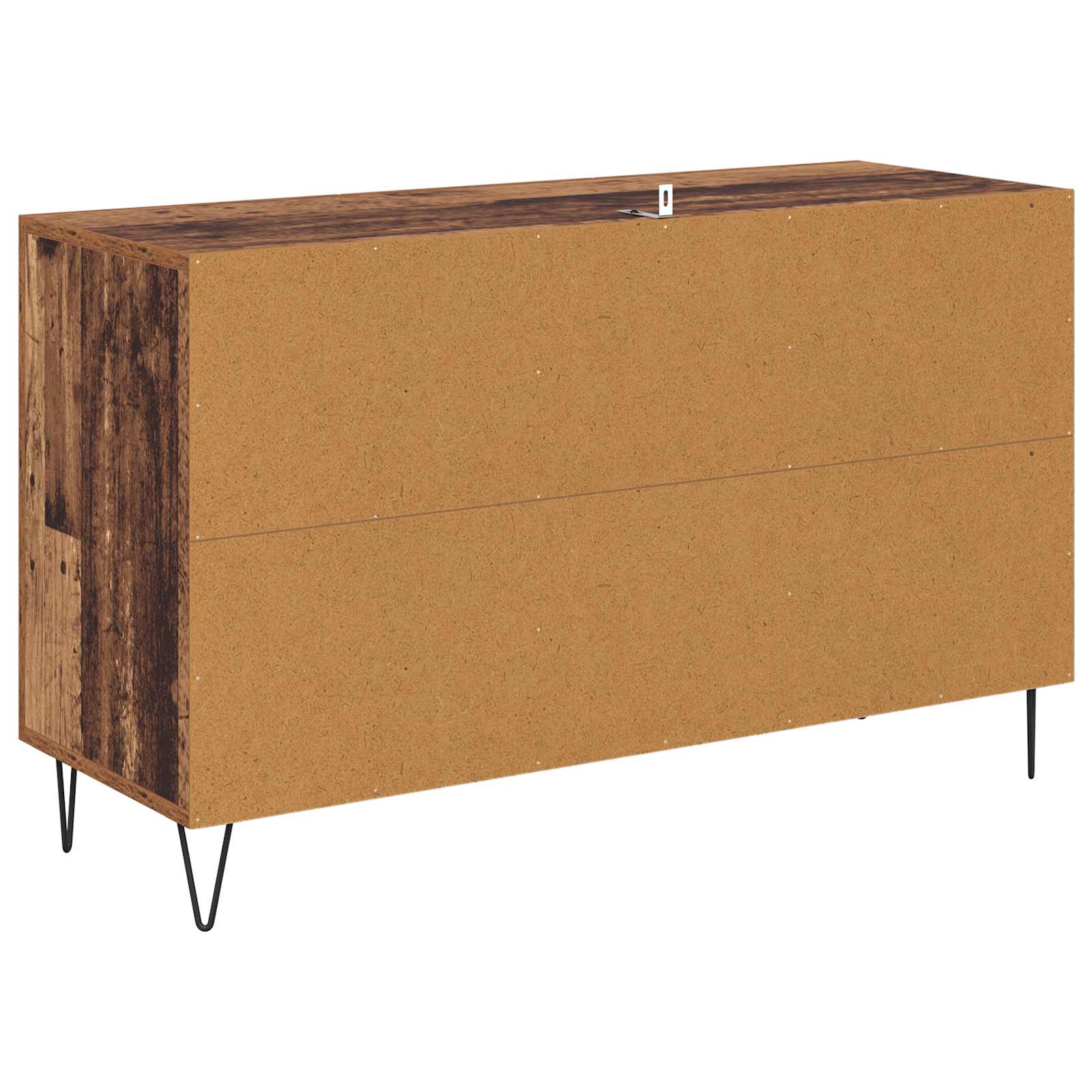 Servírovací Skříň Staré Dřevo 100 X 36 X 60 Cm Kompozitní Dřevo