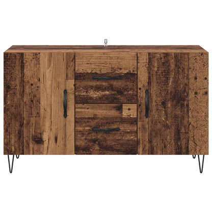 Servírovací Skříň Staré Dřevo 100 X 36 X 60 Cm Kompozitní Dřevo