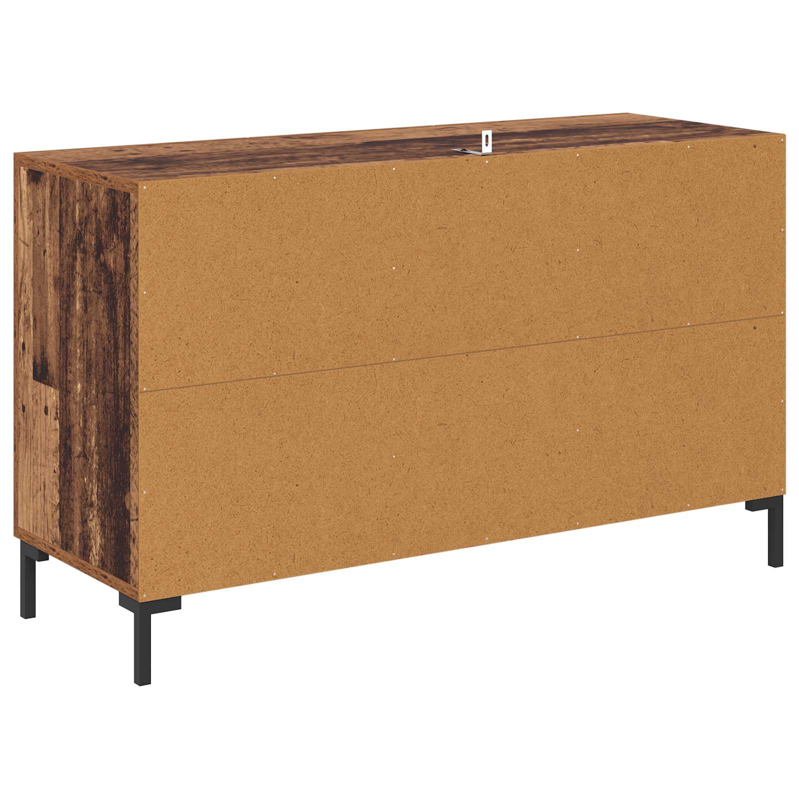 Servírovací Skříň Staré Dřevo 100 X 36 X 60 Cm Kompozitní Dřevo