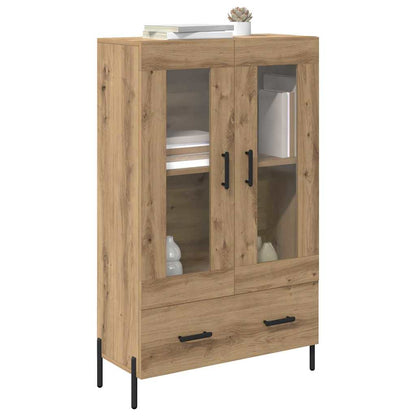 Vysoký Bufet Corona Artisanový Dub 69,5 X 31 X 115 Cm