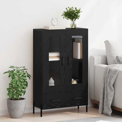 Vysoký Bufet Corona Černý Dub 69,5 X 31 X 115 Cm