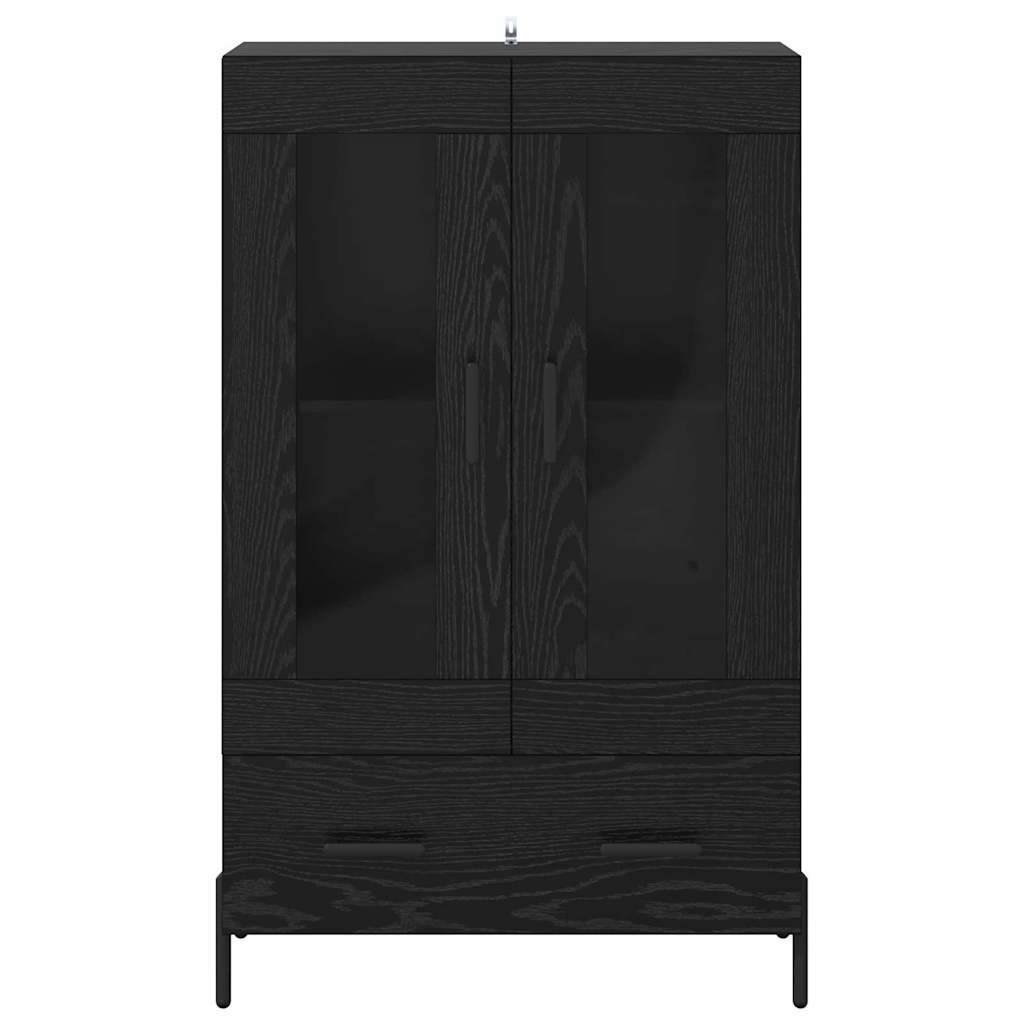 Vysoký Bufet Corona Černý Dub 69,5 X 31 X 115 Cm