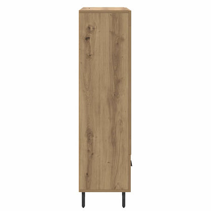 Vysoký Bufet Artisanový Dub 69,5 X 31 X 115 Cm Kompozitní Dřevo