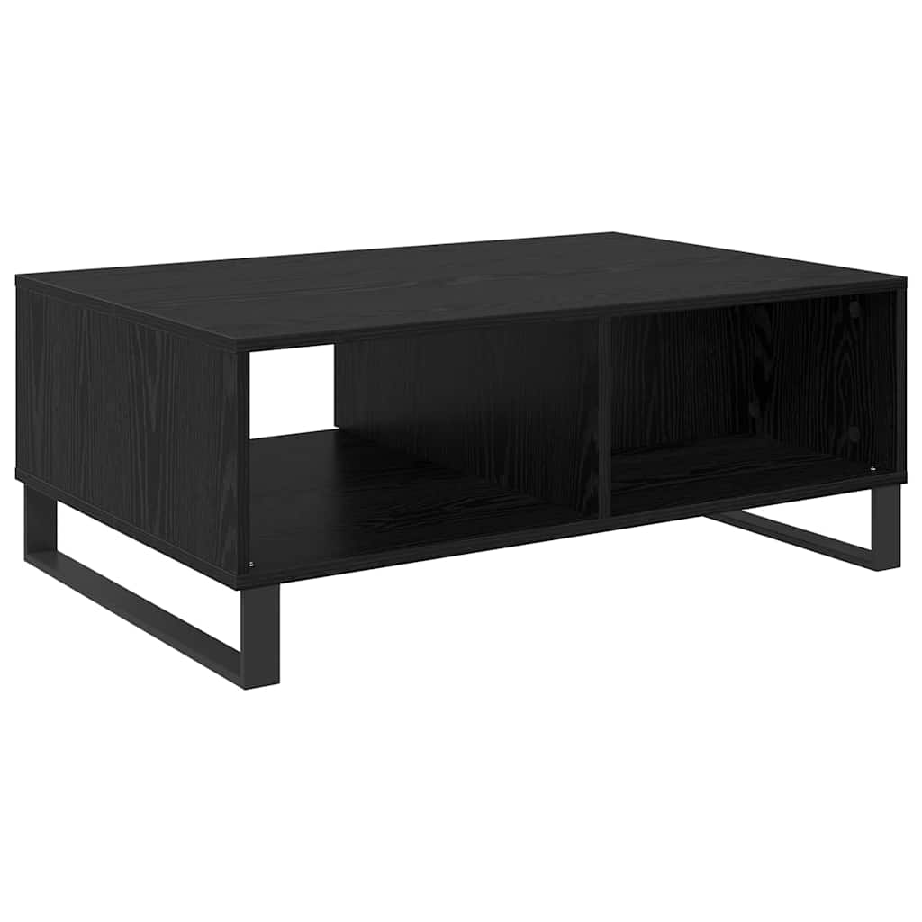 Konferenční Stolek Černý Dub 90 X 60 X 35 Cm Kompozitní Dřevo