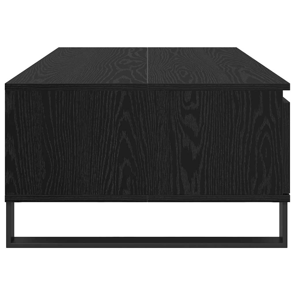 Konferenční Stolek Černý Dub 90 X 60 X 35 Cm Kompozitní Dřevo