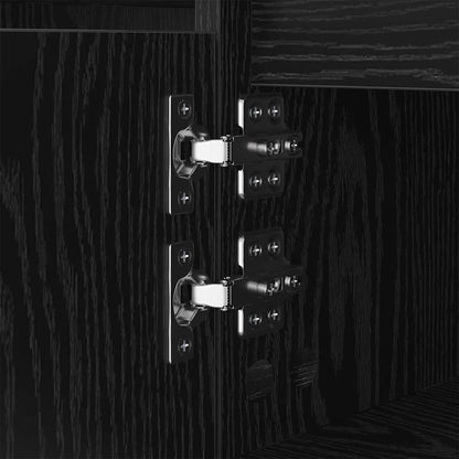 Konferenční Stolek Černý Dub 104 X 60 X 35 Cm Kompozitní Dřevo