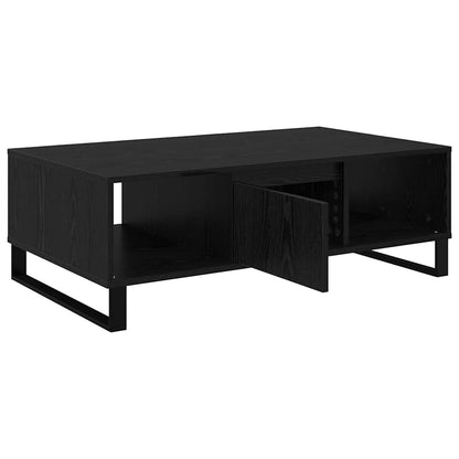 Konferenční Stolek Černý Dub 104 X 60 X 35 Cm Kompozitní Dřevo