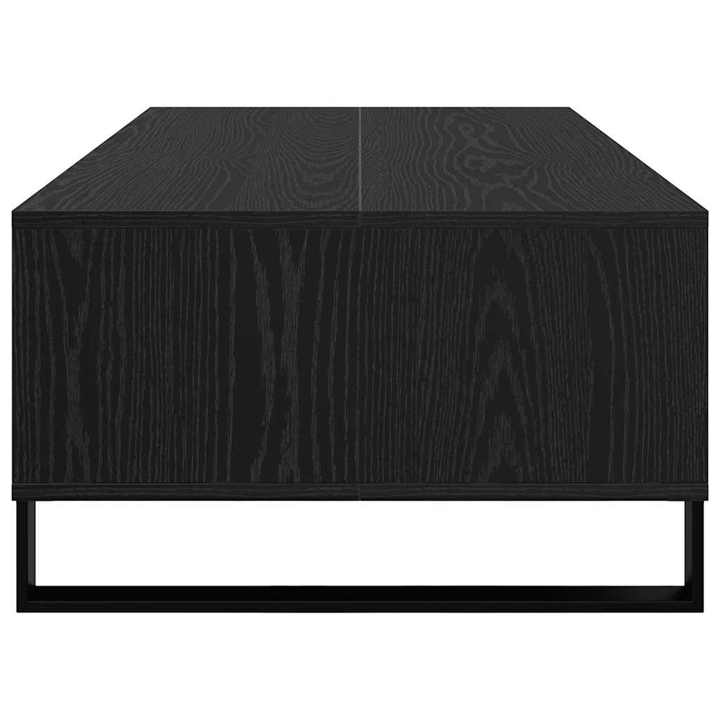 Konferenční Stolek Černý Dub 104 X 60 X 35 Cm Kompozitní Dřevo