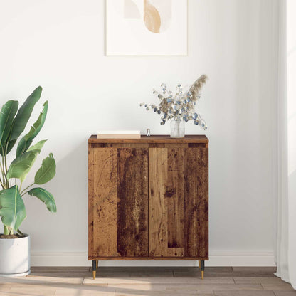Servírovací Skříň Staré Dřevo 60 X 35 X 70 Cm Kompozitní Dřevo