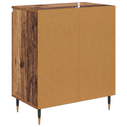 Servírovací Skříň Staré Dřevo 60 X 35 X 70 Cm Kompozitní Dřevo