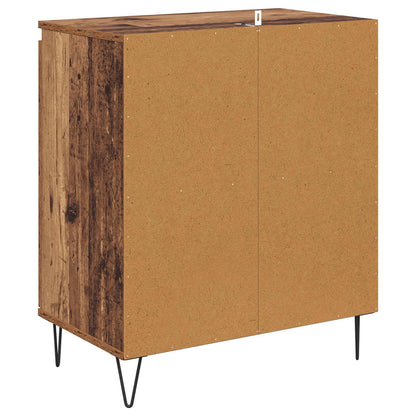 Servírovací Skříň Staré Dřevo 60 X 35 X 70 Cm Kompozitní Dřevo
