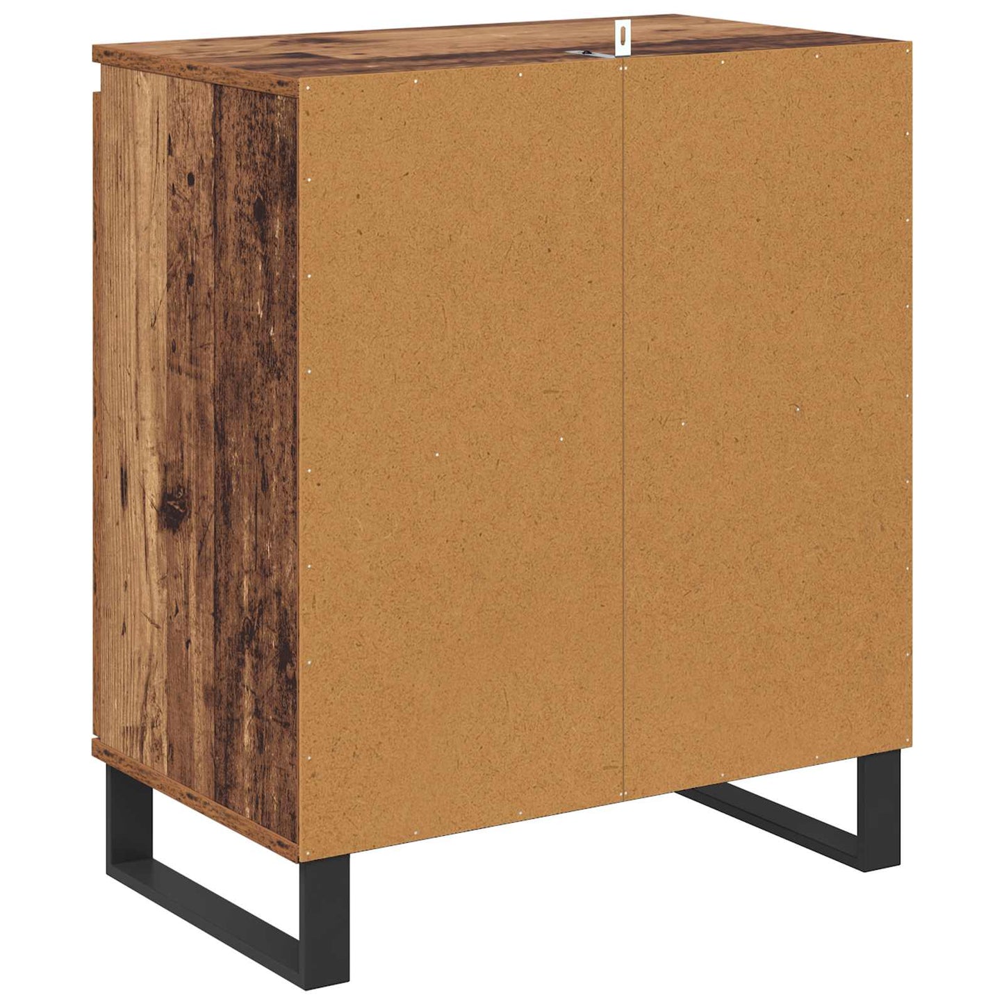 Servírovací Skříň Staré Dřevo 60 X 35 X 70 Cm Kompozitní Dřevo