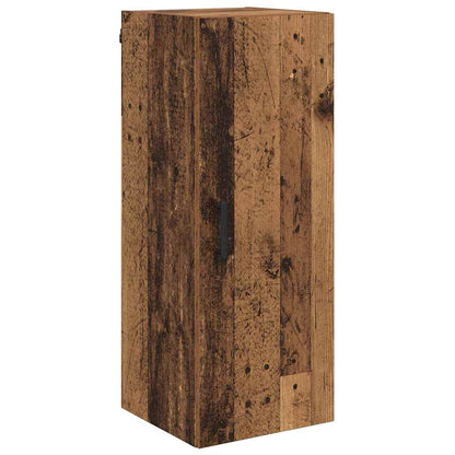 Nástěnná Skříňka Staré Dřevo 34,5 X 34 X 90 Cm Kompozitní Dřevo