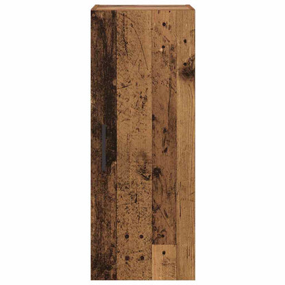 Nástěnná Skříňka Staré Dřevo 34,5 X 34 X 90 Cm Kompozitní Dřevo