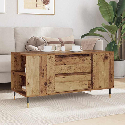 Konferenční Stolek Staré Dřevo 102 X 44,5 X 50 Cm