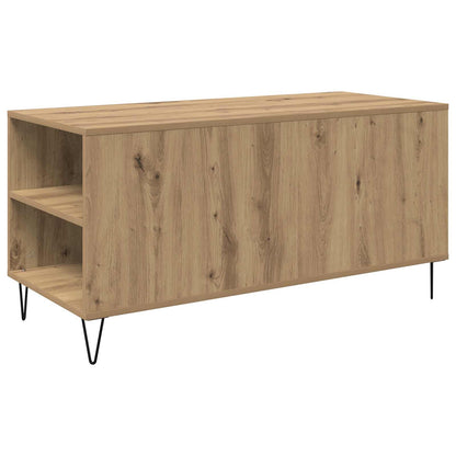 Konferenční Stolek Artisanový Dub 102 X 44,5 X 50 Cm