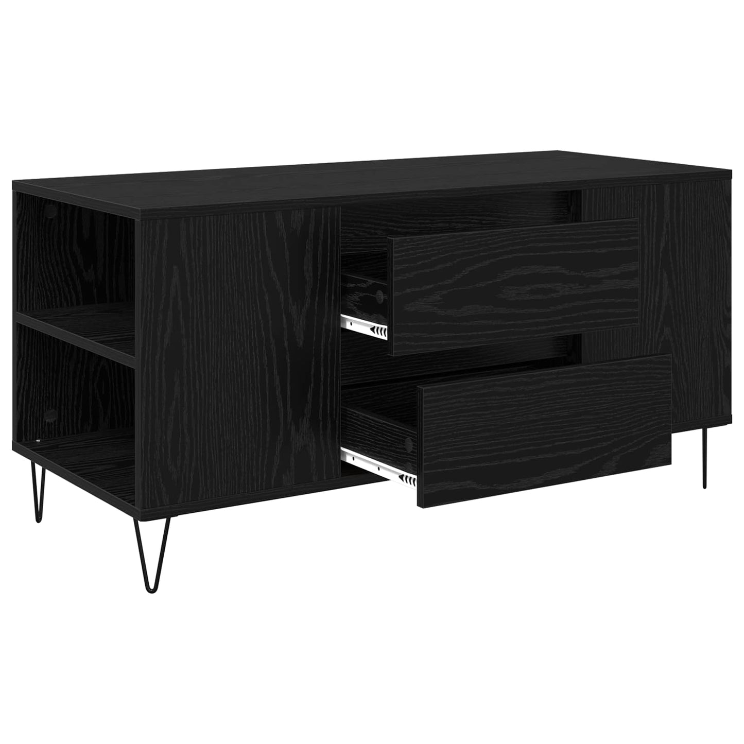 Konferenční Stolek Černý Dub 102 X 44,5 X 50 Cm