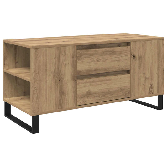 Konferenční Stolek Artisanový Dub 102 X 44,5 X 50 Cm