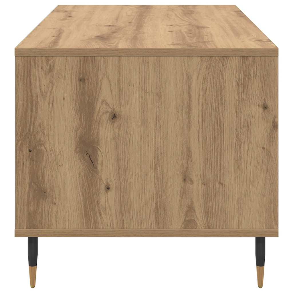 Konferenční Stolek Artisanový Dub 90 X 49 X 45 Cm