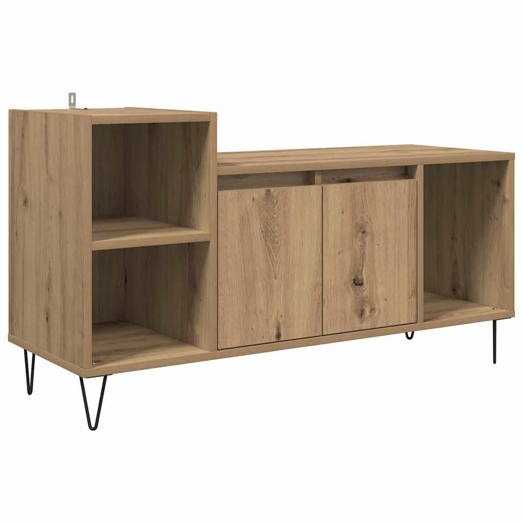 Televizní Skříň 100 X 35 X 55 Cm Artisanový Dub