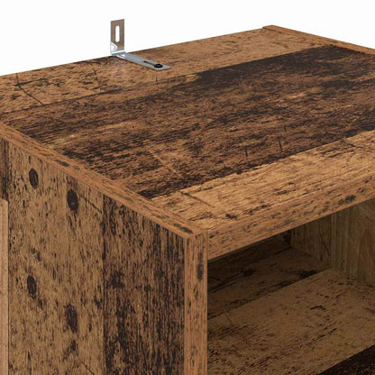 Televizní Skříň 160 X 35 X 55 Cm Staré Dřevo Kompozitní Dřevo