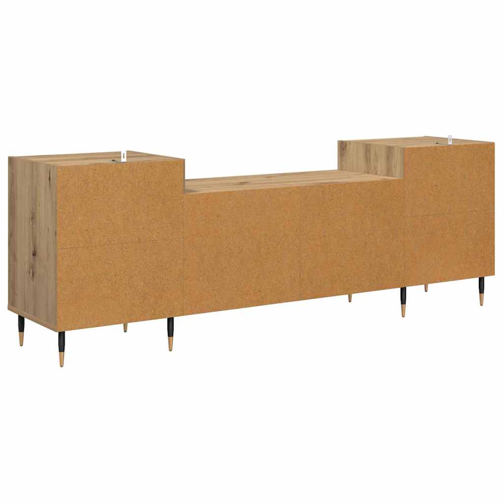 Televizní Skříň 160 X 35 X 55 Cm Artisanový Dub