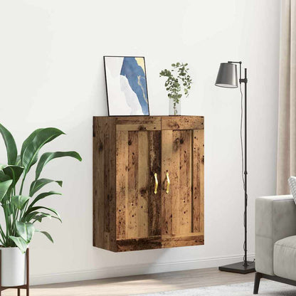 Nástěnná Skříňka Staré Dřevo 69,5 X 34 X 90 Cm Kompozitní Dřevo