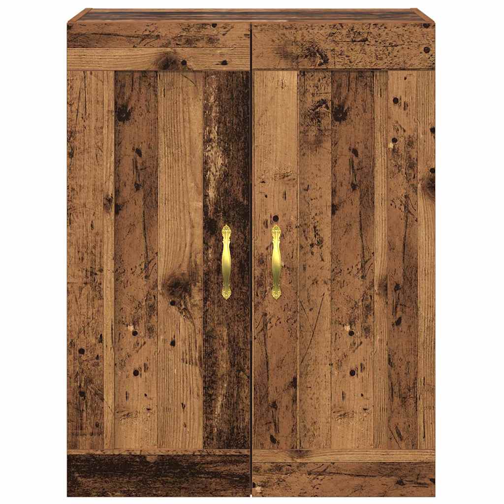 Nástěnná Skříňka Staré Dřevo 69,5 X 34 X 90 Cm Kompozitní Dřevo